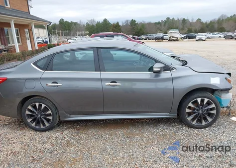 2016 Nissan Sentra Fe+ S/S/Sl/Sr/Sv z USA, uszkodzony, nr VIN 3N1AB7AP7GY281719